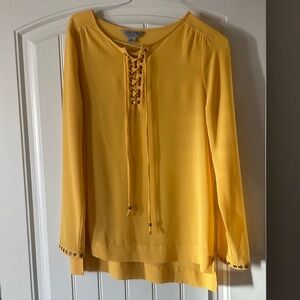 Yellow Long Sleeve Tunic